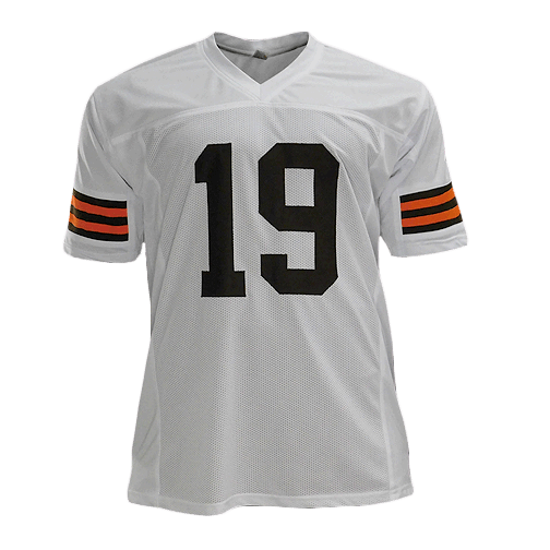 Bernie Kosar Signed Pro Edition White Football Jersey (JSA)