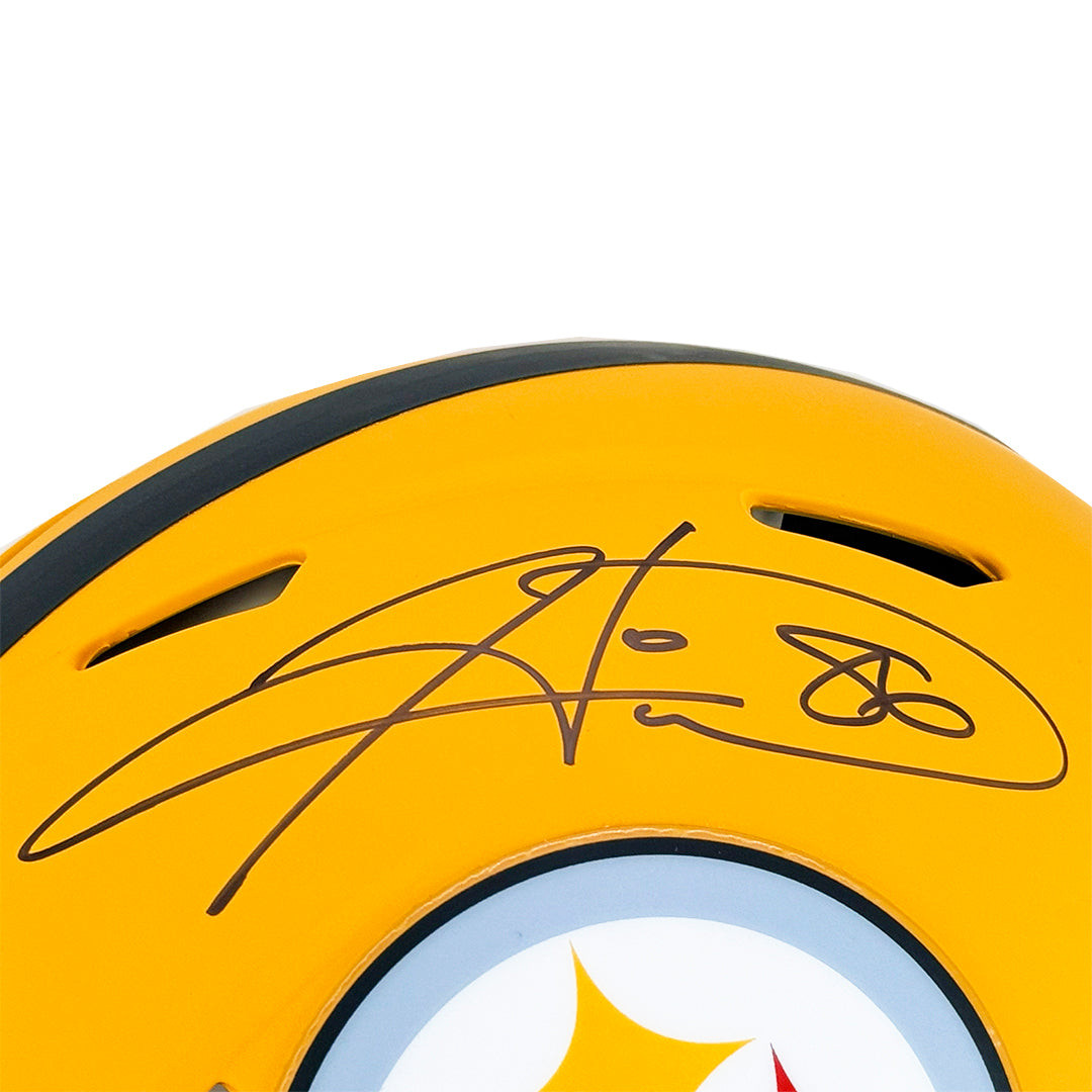 Hines Ward Signed Pittsburgh Steelers Authentic Alt 2025 Speed Full-Size Football Helmet (JSA)