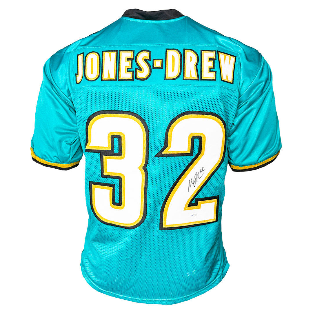 Maurice Jones-Drew Signed Jacksonville Teal Football Jersey (JSA) -