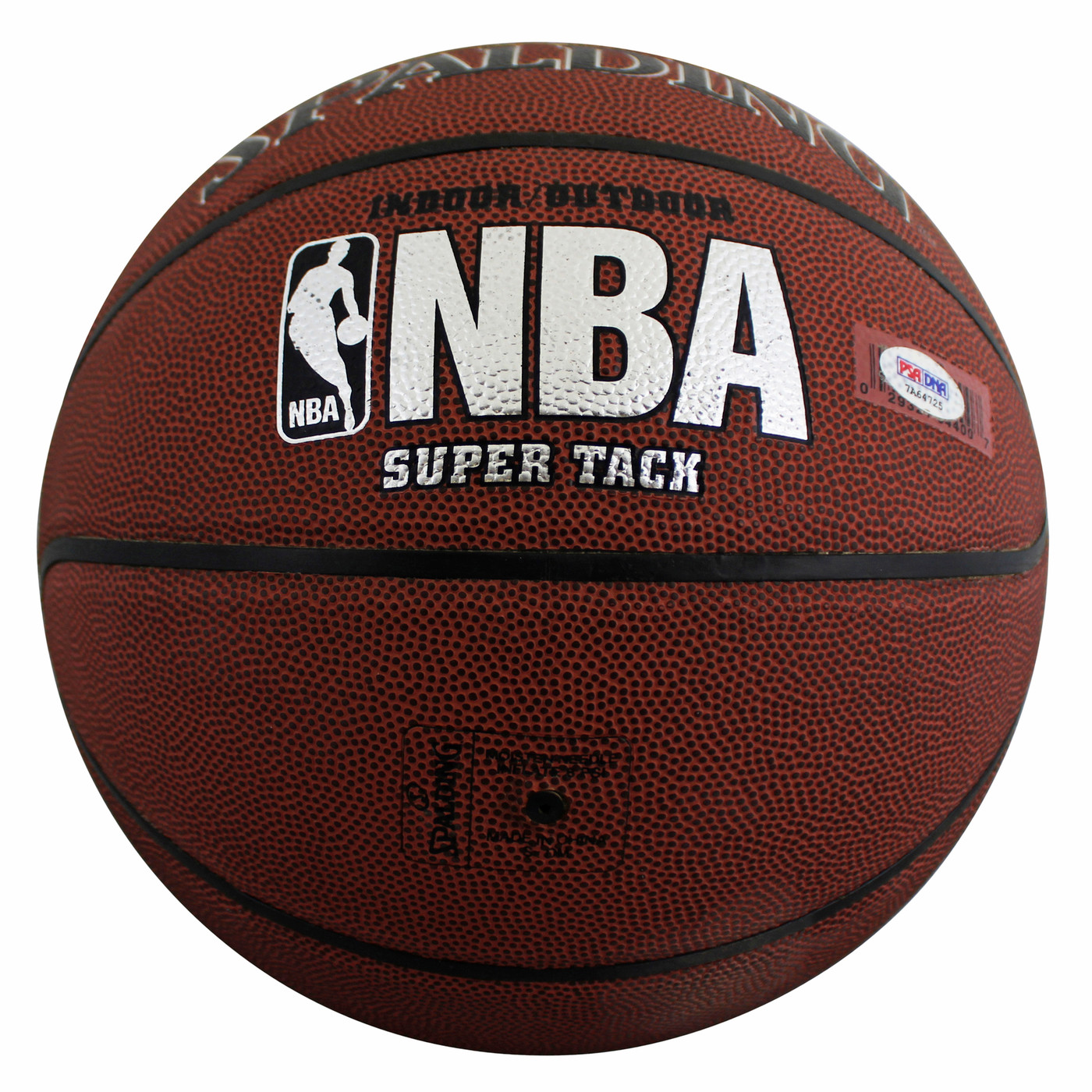 Kareem Abdul-Jabbar Signed Spalding Super Tack I/O Basketball PSA Itp #7A64725