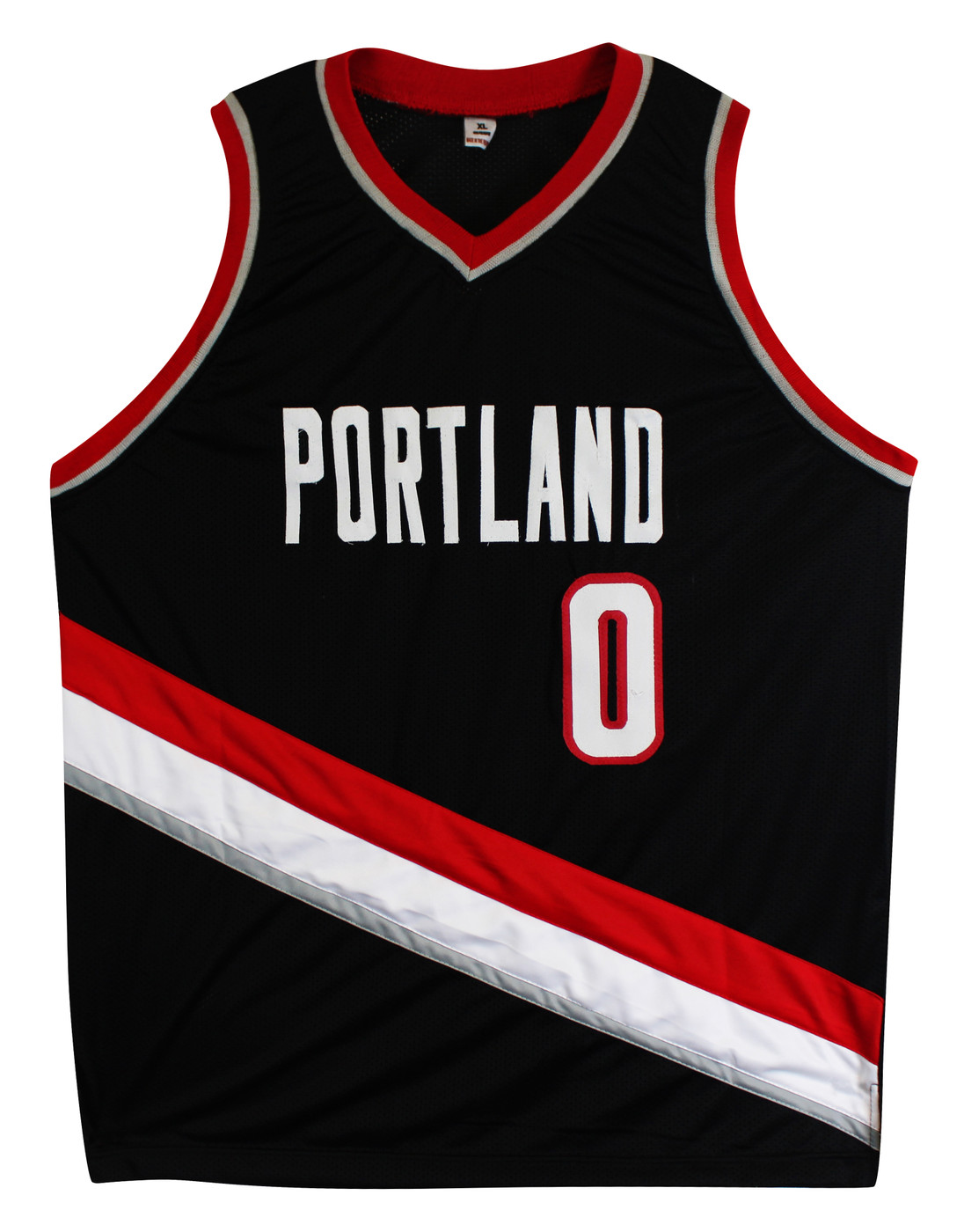 Damian Lillard Authentic Signed Black Pro Style Jersey Autographed