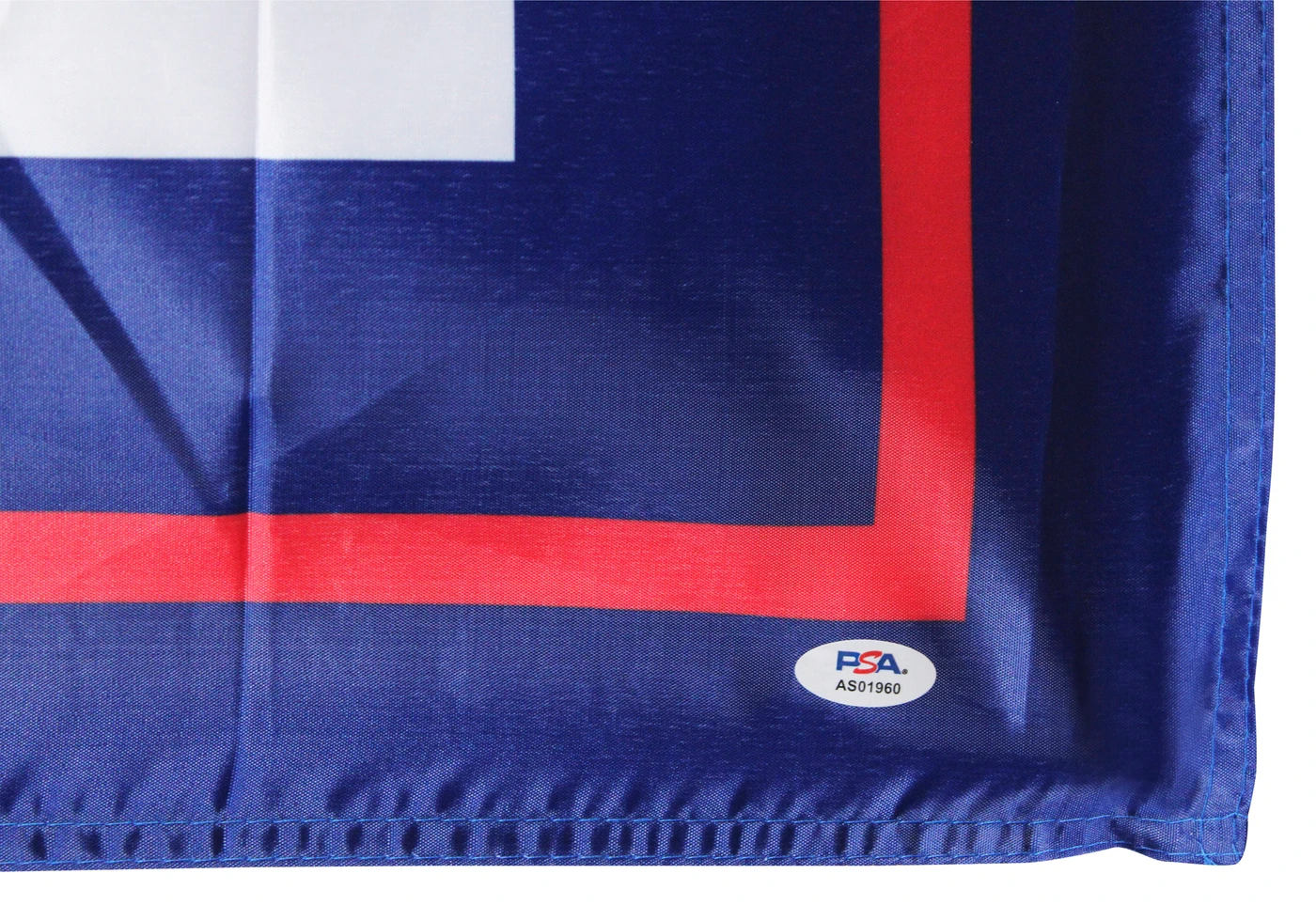 Donald J. Trump Signed 36x60 Trump Vance Campaign Flag PSA/DNA #AS01960