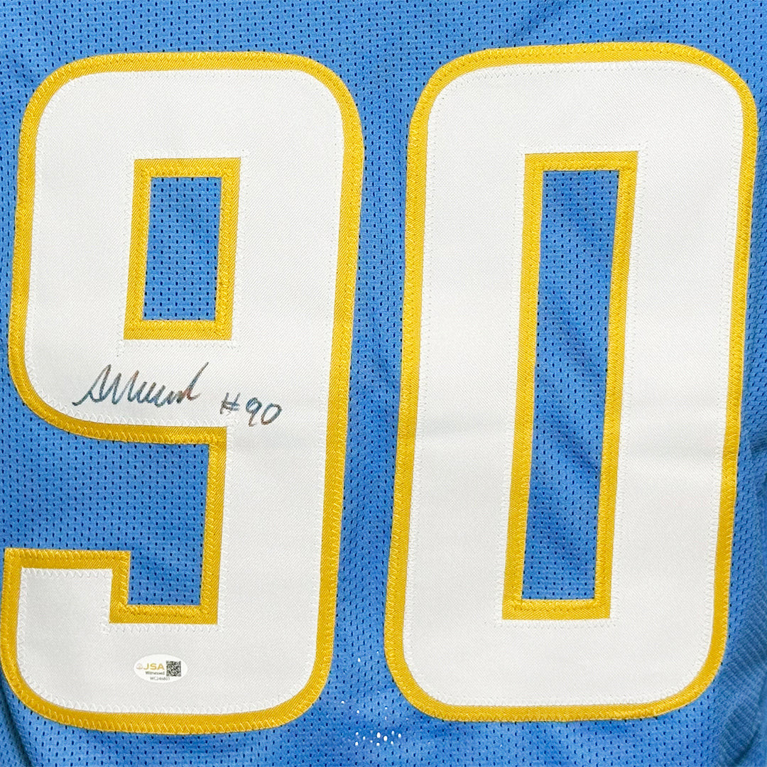 Akheem Mesidor Signed Los Angeles Light Blue Football Jersey (JSA)