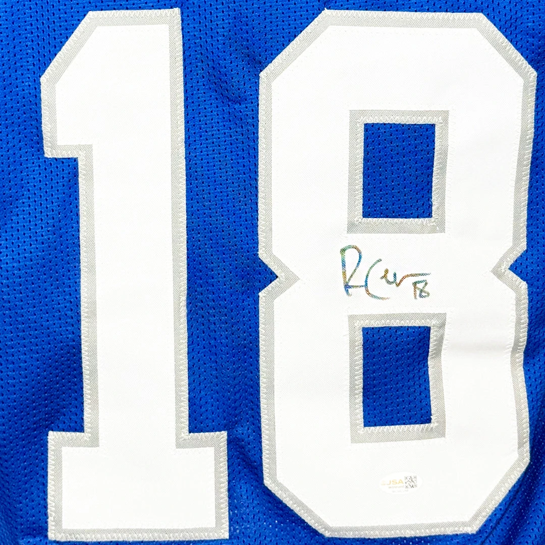 Randall Cobb Signed Kentucky College Blue Football Jersey (JSA)