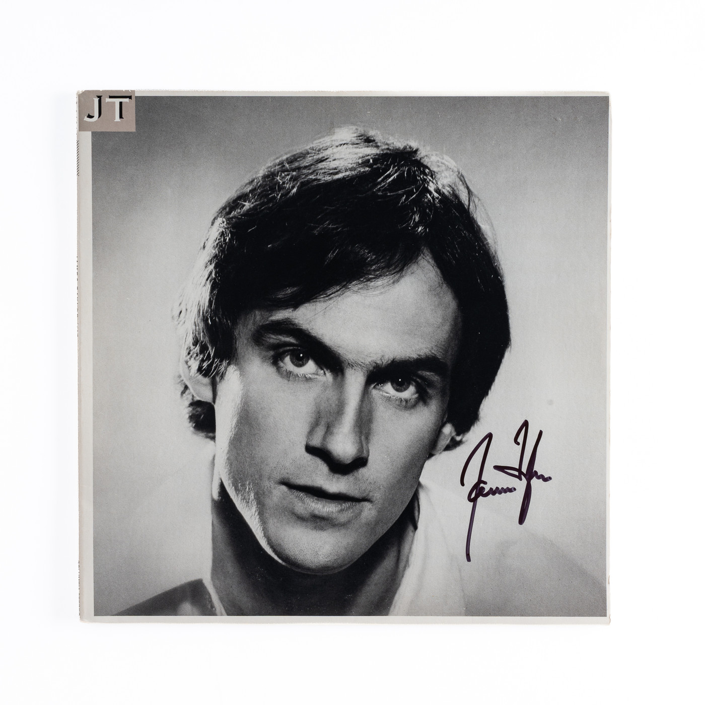 James Taylor Signed JT Vinyl Record — Hand-Signed Album