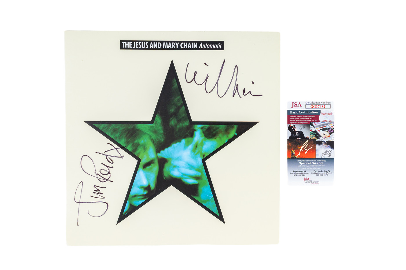 Signed The Jesus and Mary Chain Automatic Vinyl LP