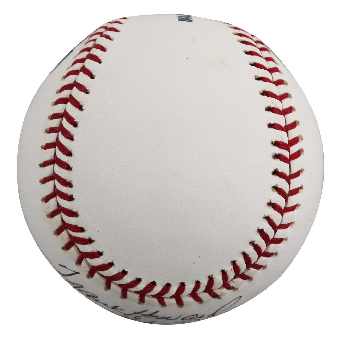 Rangers Frank Howard "1960 NL ROY" Signed Allen Selig OML Baseball BAS #BY101125
