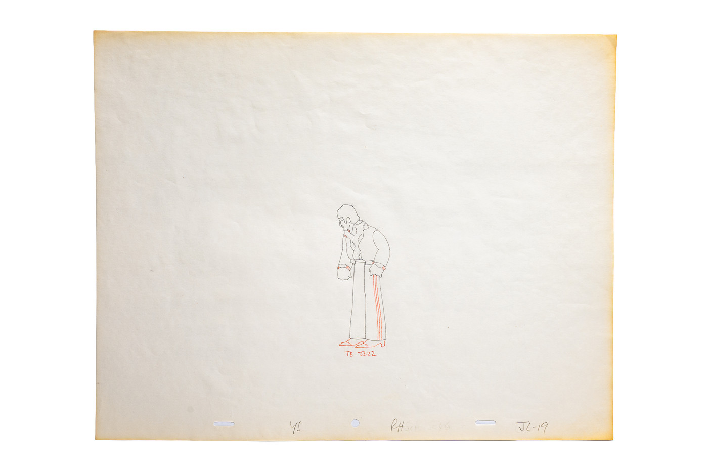 The Beatles' Yellow Submarine Original Production Animation Artwork (2) (unsigned)