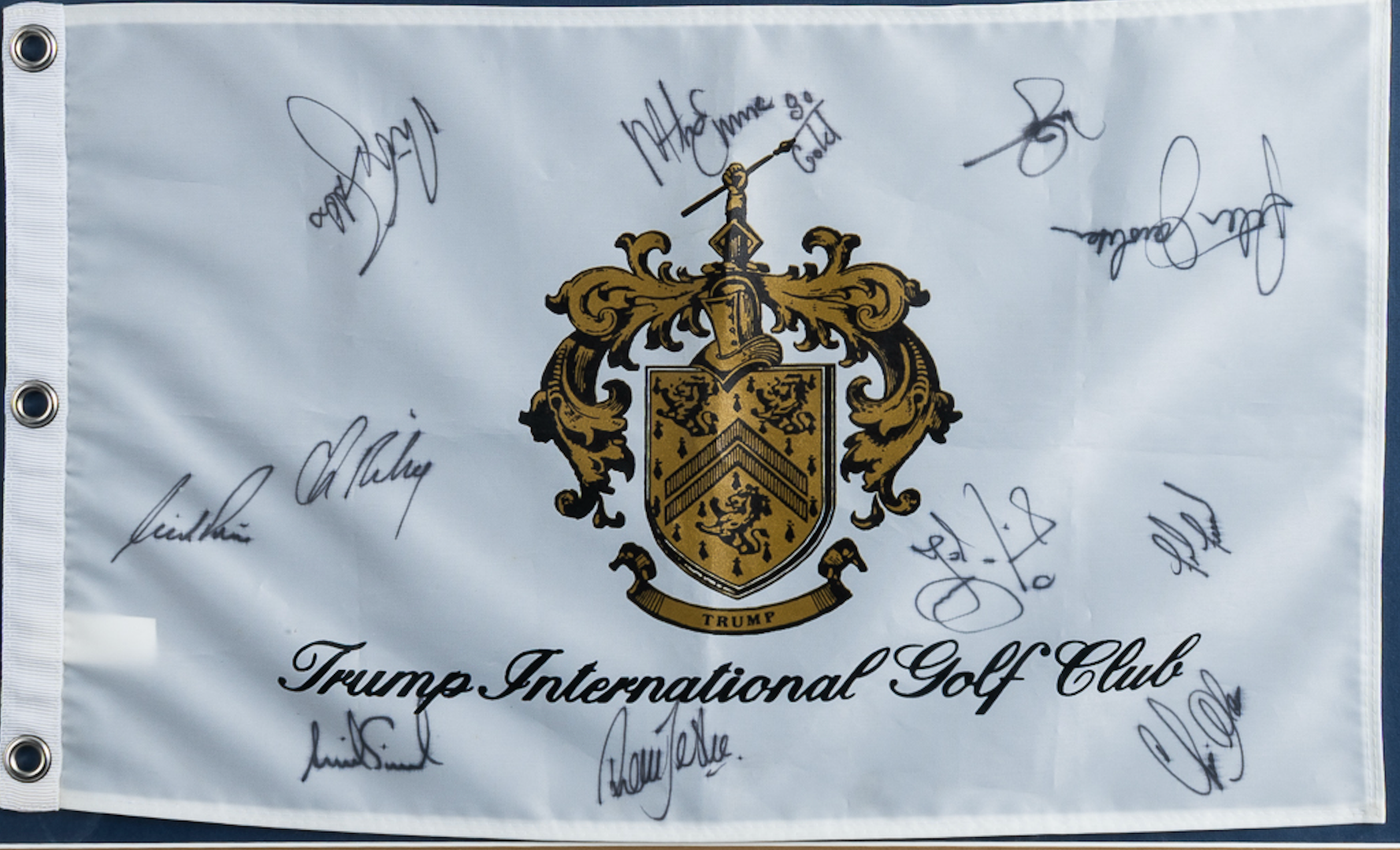 2004 ADT Golf Skills Challenge Golf Pin Flag