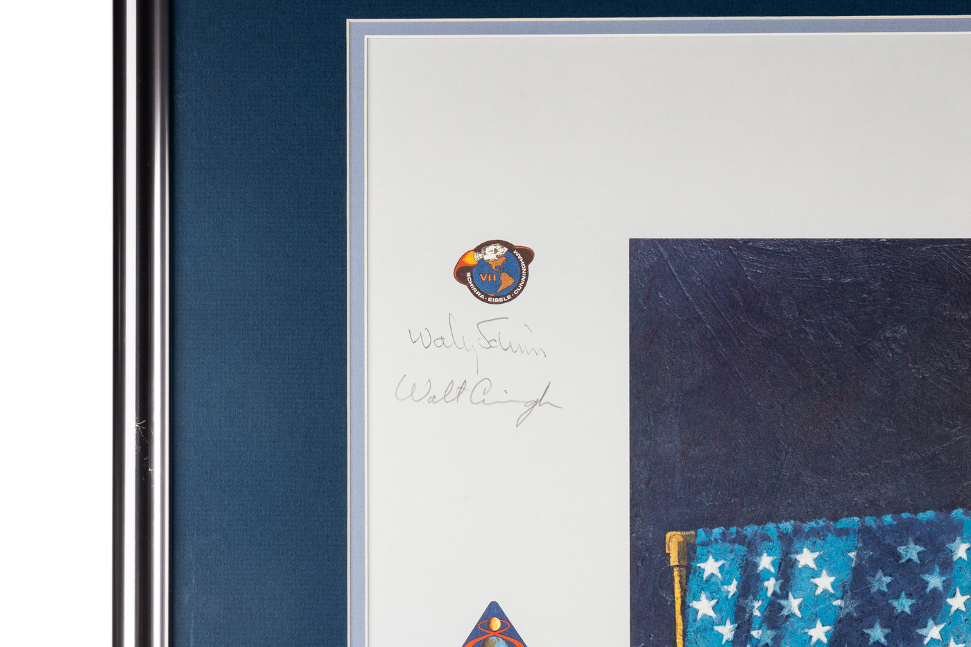 Alan Bean’s “In the Beginning” Print Signed by 20 Apollo Astronauts