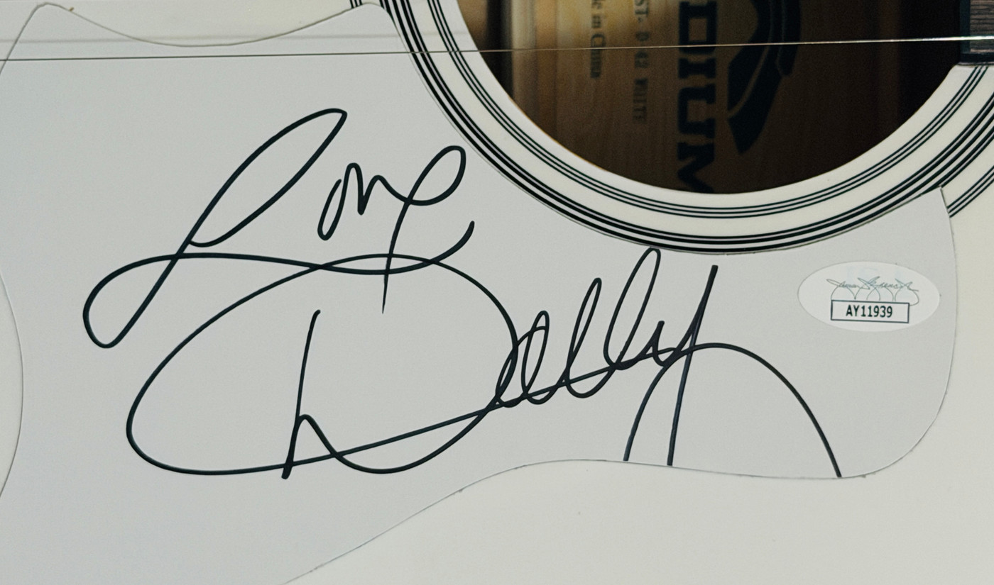 Dolly Parton Signed Acoustic Guitar JSA
