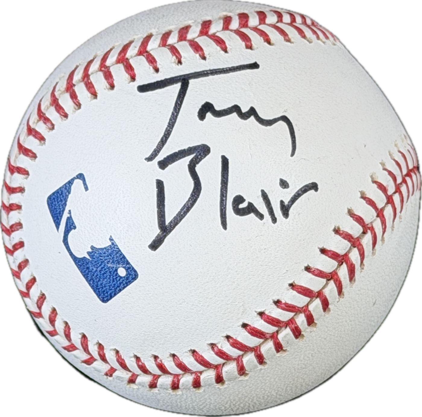 Tony Blair Official Rawlings MLB Signed Baseball GRAD LOA