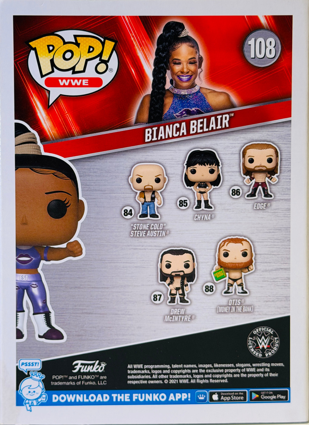 Funko Pop! WWE Signed by Bianca Belair