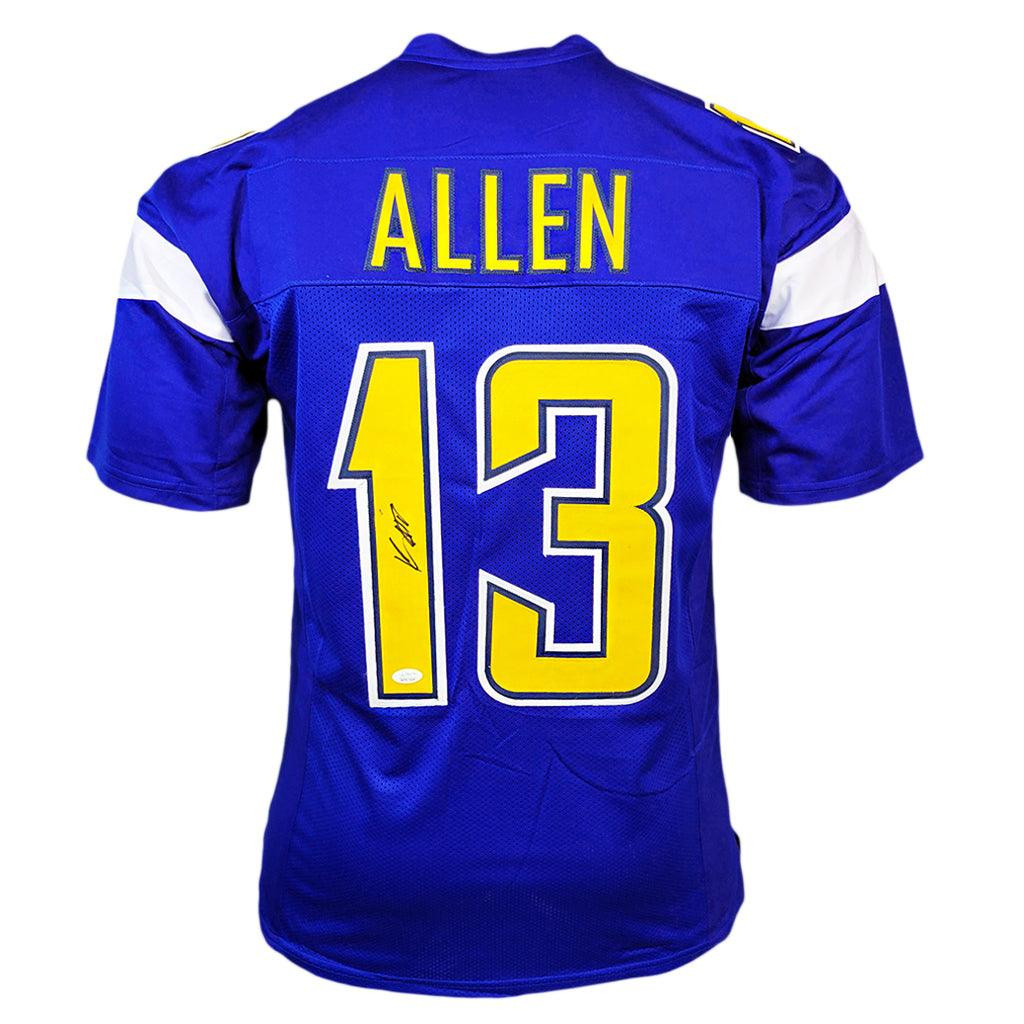 Keenan Allen Signed Los Angeles Royal Blue Football Jersey (JSA)