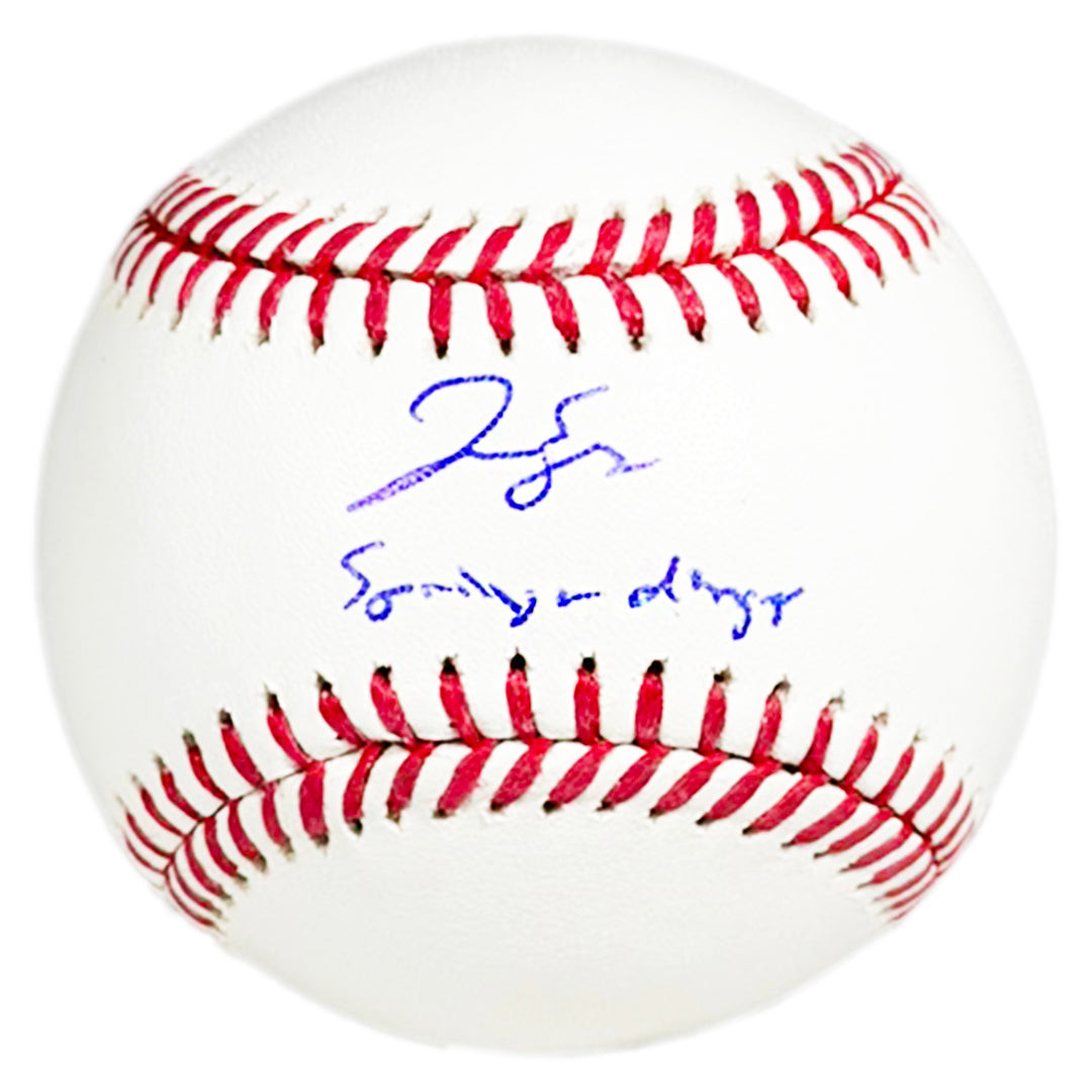 George Springer Signed Springer Dinger Inscription Rawlings Official Major League Baseball (Fanatics/MLB)