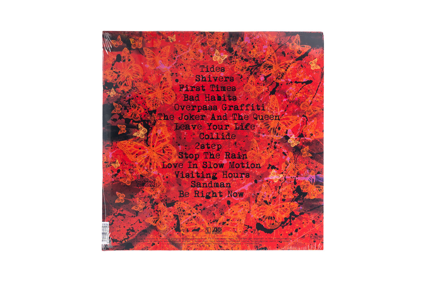 Ed Sheeran Signed Equals Vinyl Insert — Autographed