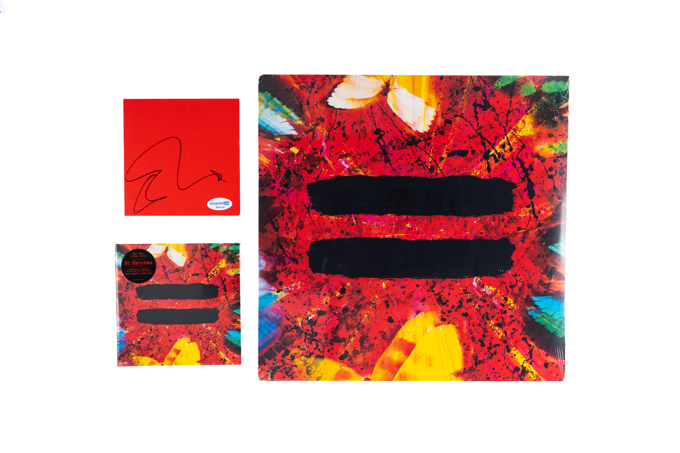 Ed Sheeran Equals Signed Insert
