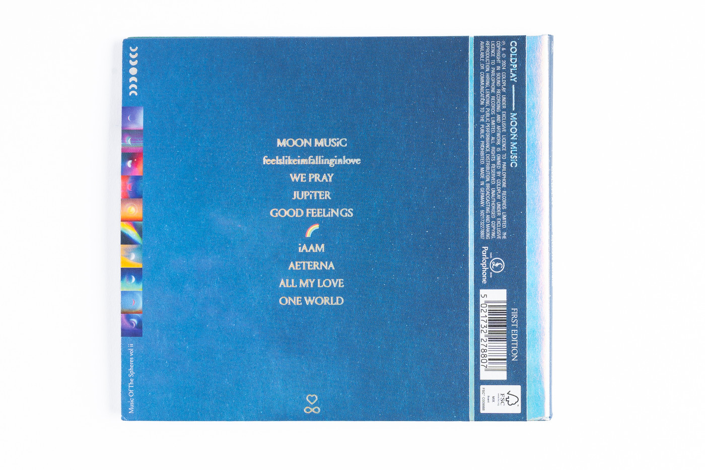 Coldplay Moon Music Signed CD