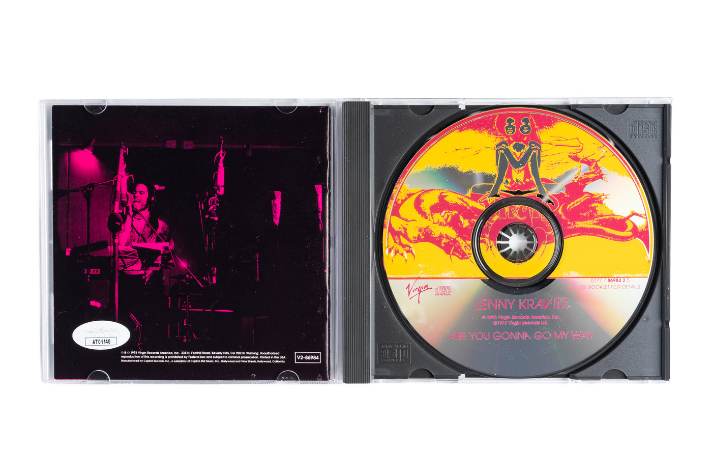 Are You Gonna Go My Way Signed CD