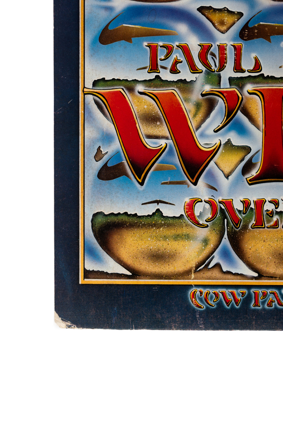 Paul McCartney: Wings Over America June 1976 Concert Poster (Cow Palace, San Fran) (unsigned)