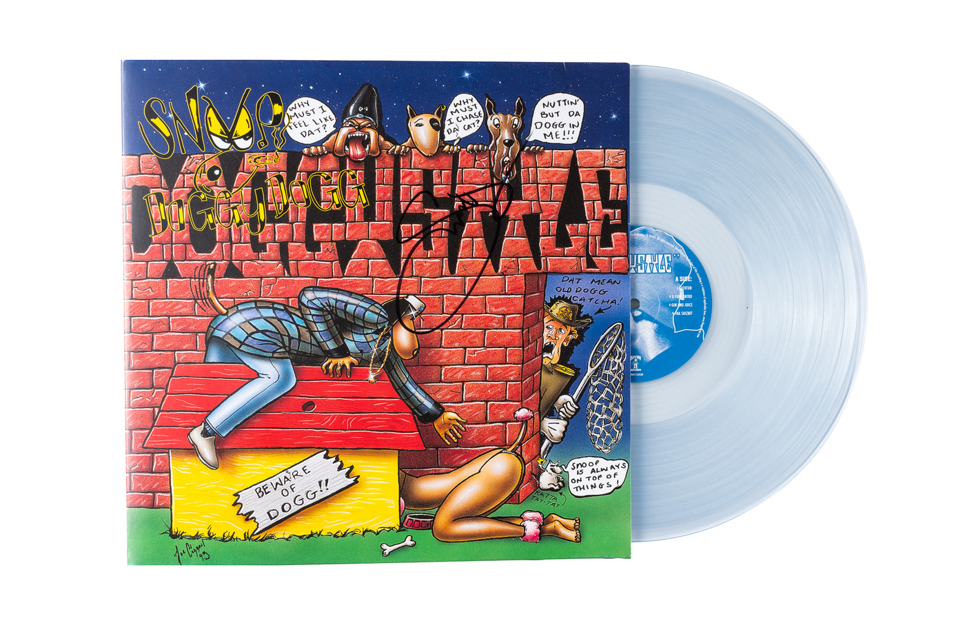 Snoop Dogg Doggystyle LP レコード　野球boy Snoop Dogg Signed Doggystyle Vinyl Record Autograph