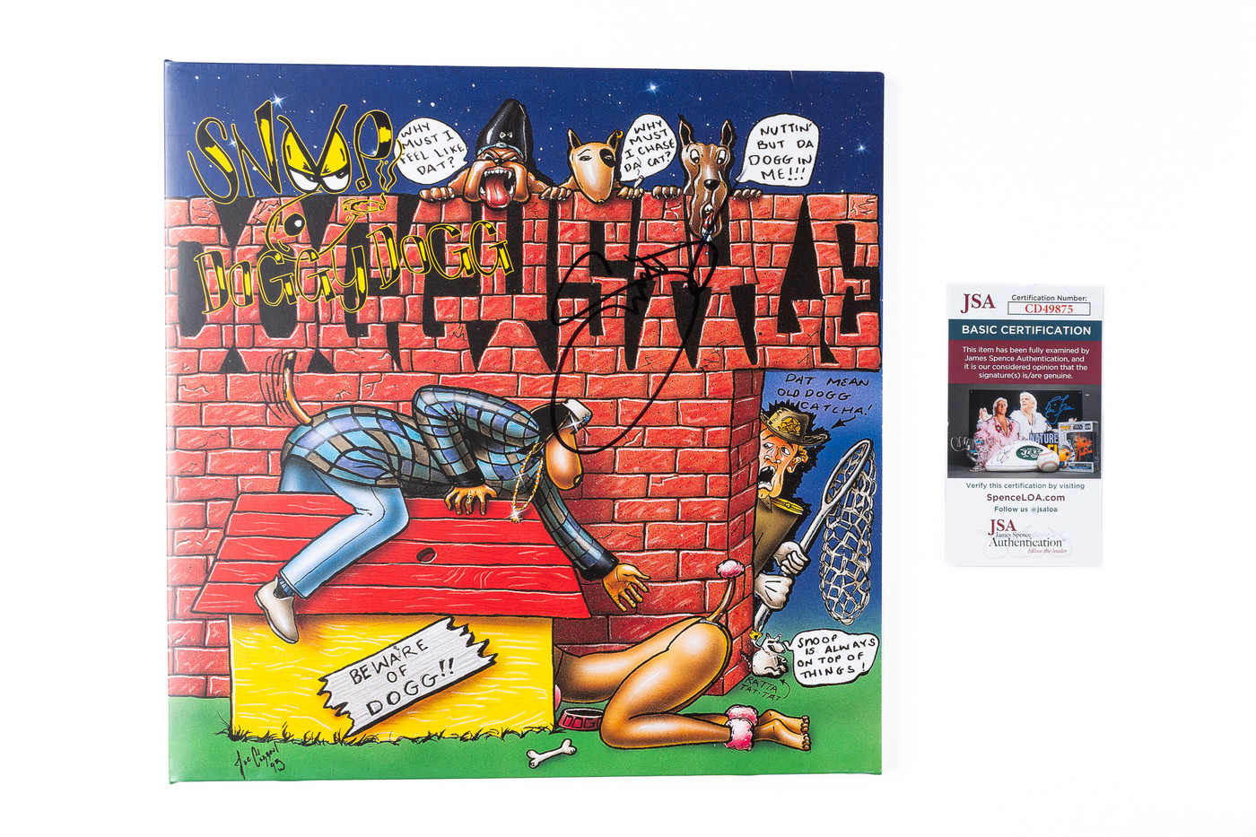 Snoop Dogg Signed Doggystyle Vinyl Record Autograph