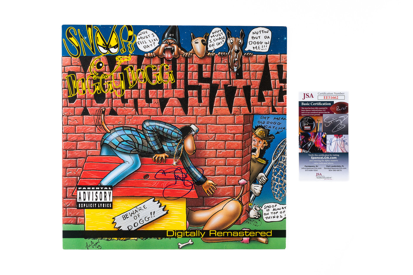 Snoop Dogg Signed Doggystyle Vinyl Record Autograph
