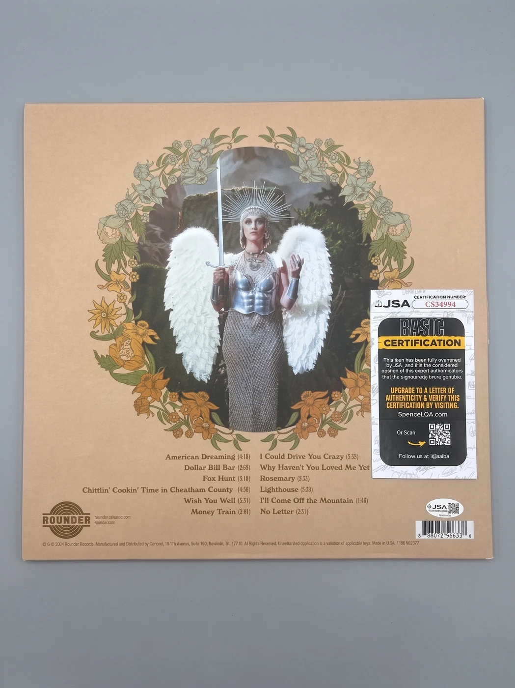 Sierra Ferrell - Trail of Flowers - Autographed Signed Vinyl LP Record **JSA COA