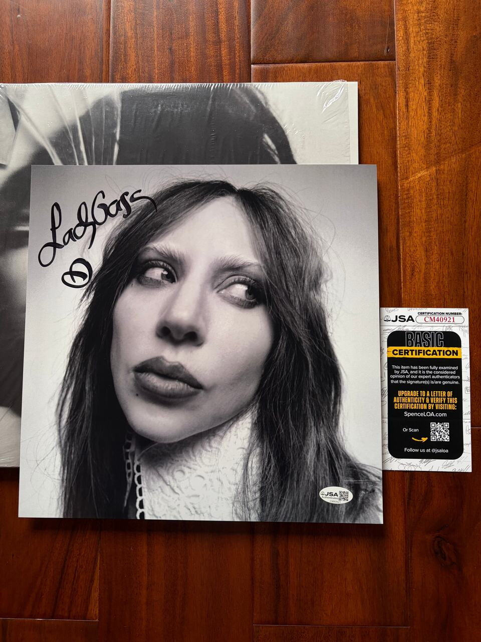 Lady Gaga Signed 