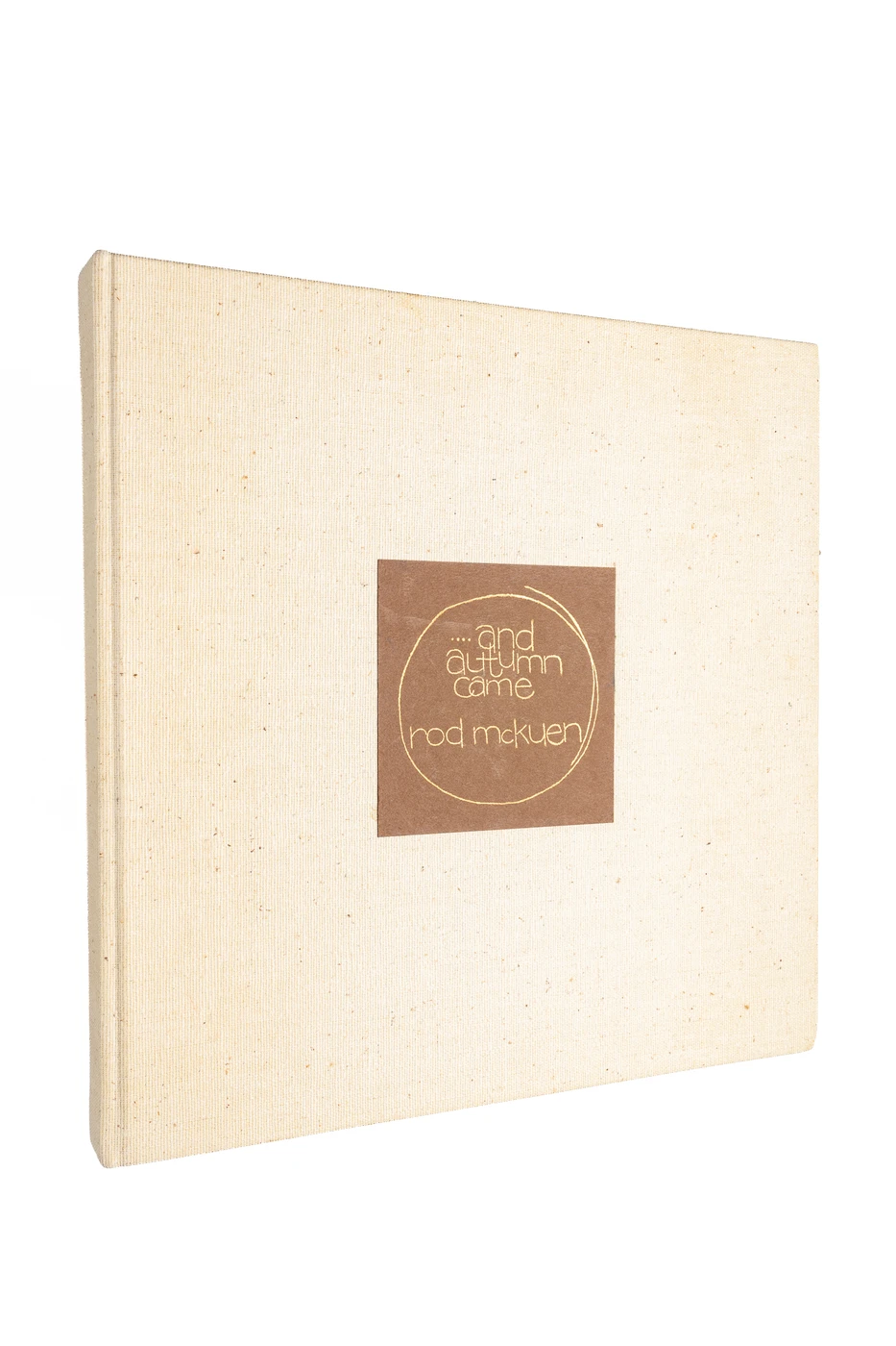 Poet & Songwriter Rod McKuen Signed Limited Edition “And Autumn Came” (1969)