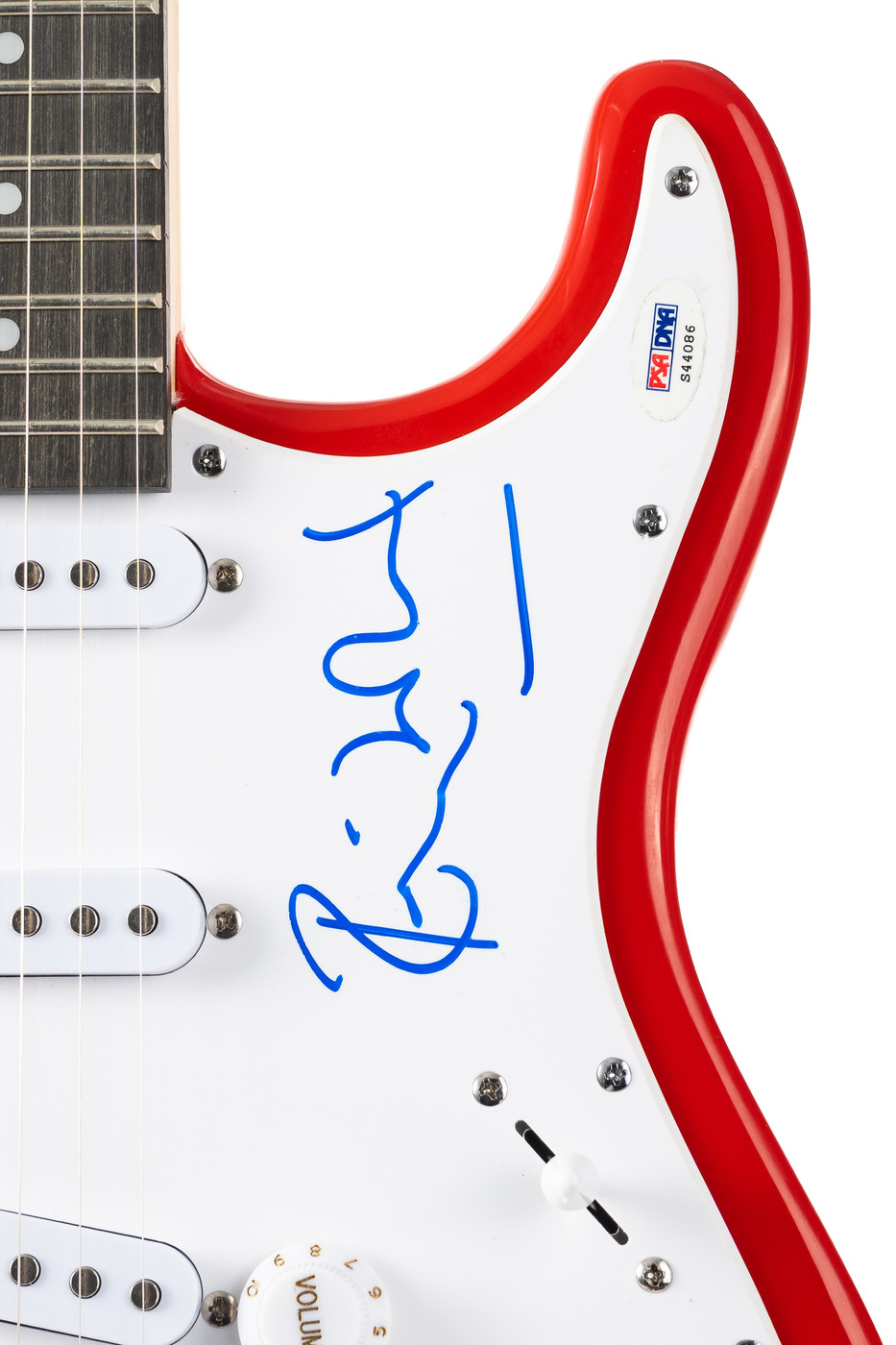 Ronnie Wood Hand-Signed Guitar — Rolling Stones Legend