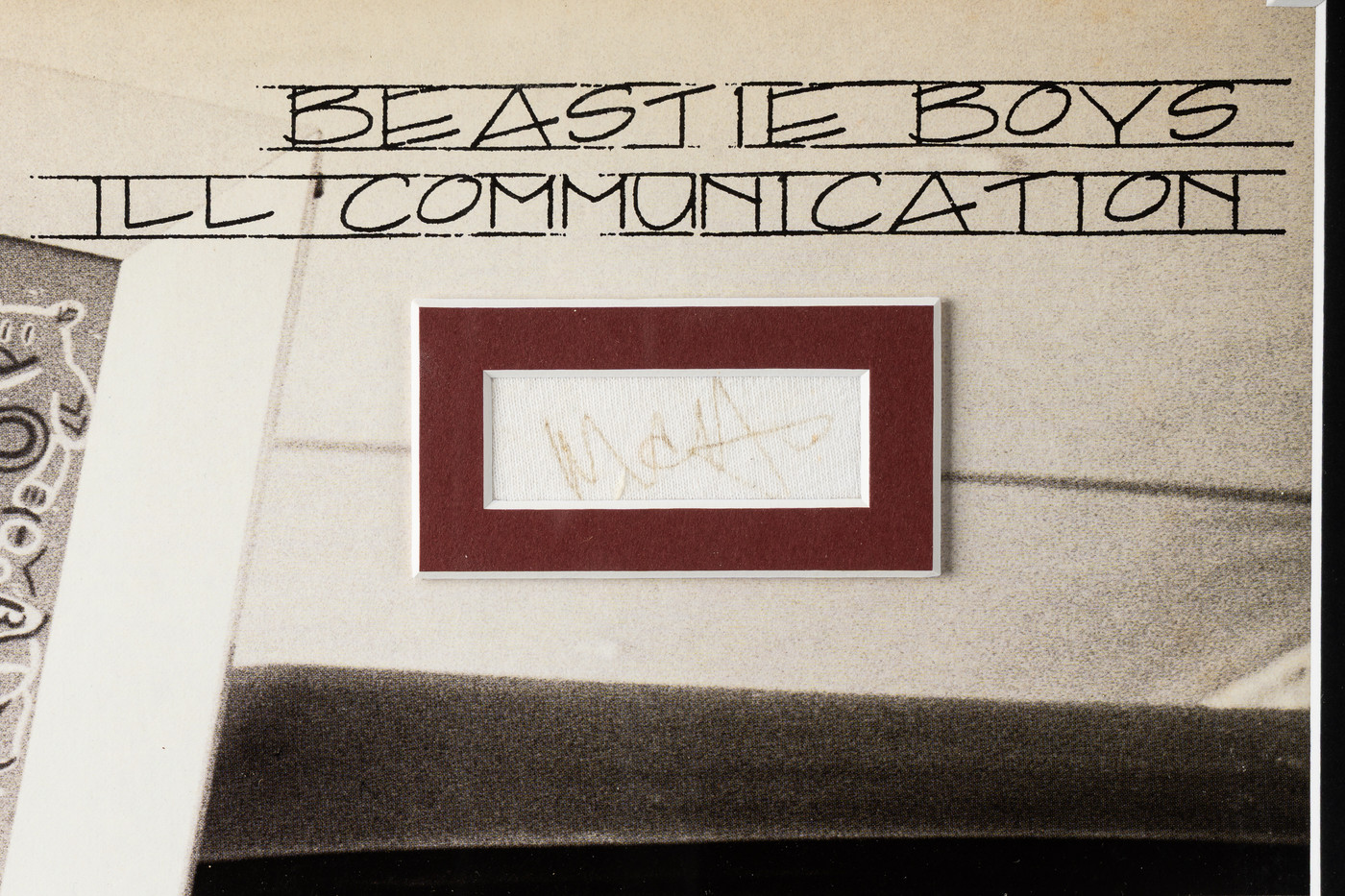 Beastie Boys Signed Ill Communication Custom Framed Display