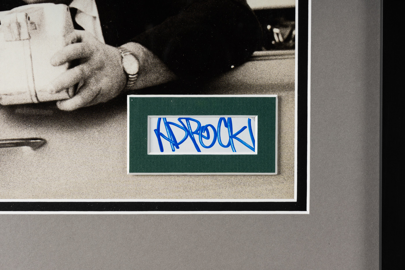 Custom Framed Display: Hand-Signed by All Three Beastie Boys (Ill Communication)
