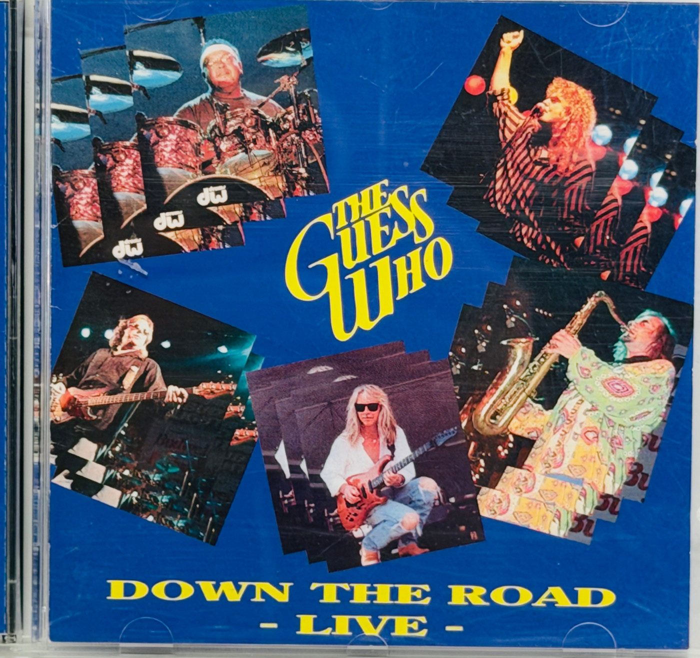 The Guess Who Signed "Down The Road Live" CD RARE ACOA