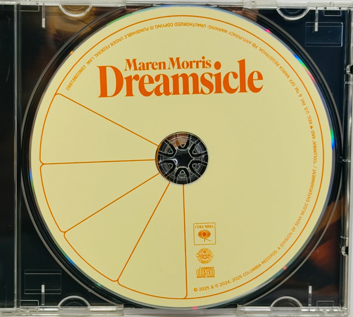 Maren Morris Signed "Dreamsicle" CD Insert ACOA