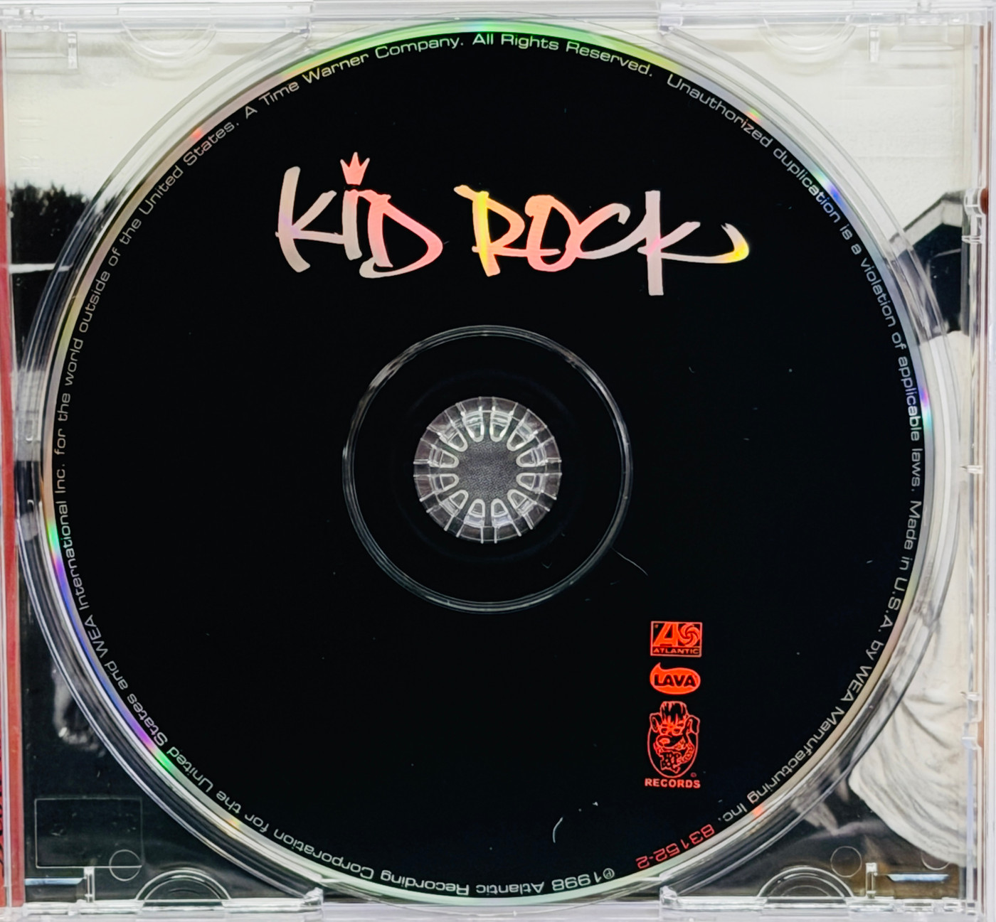 Kid Rock Signed "Devil Without A Cause" CD Cover JSA