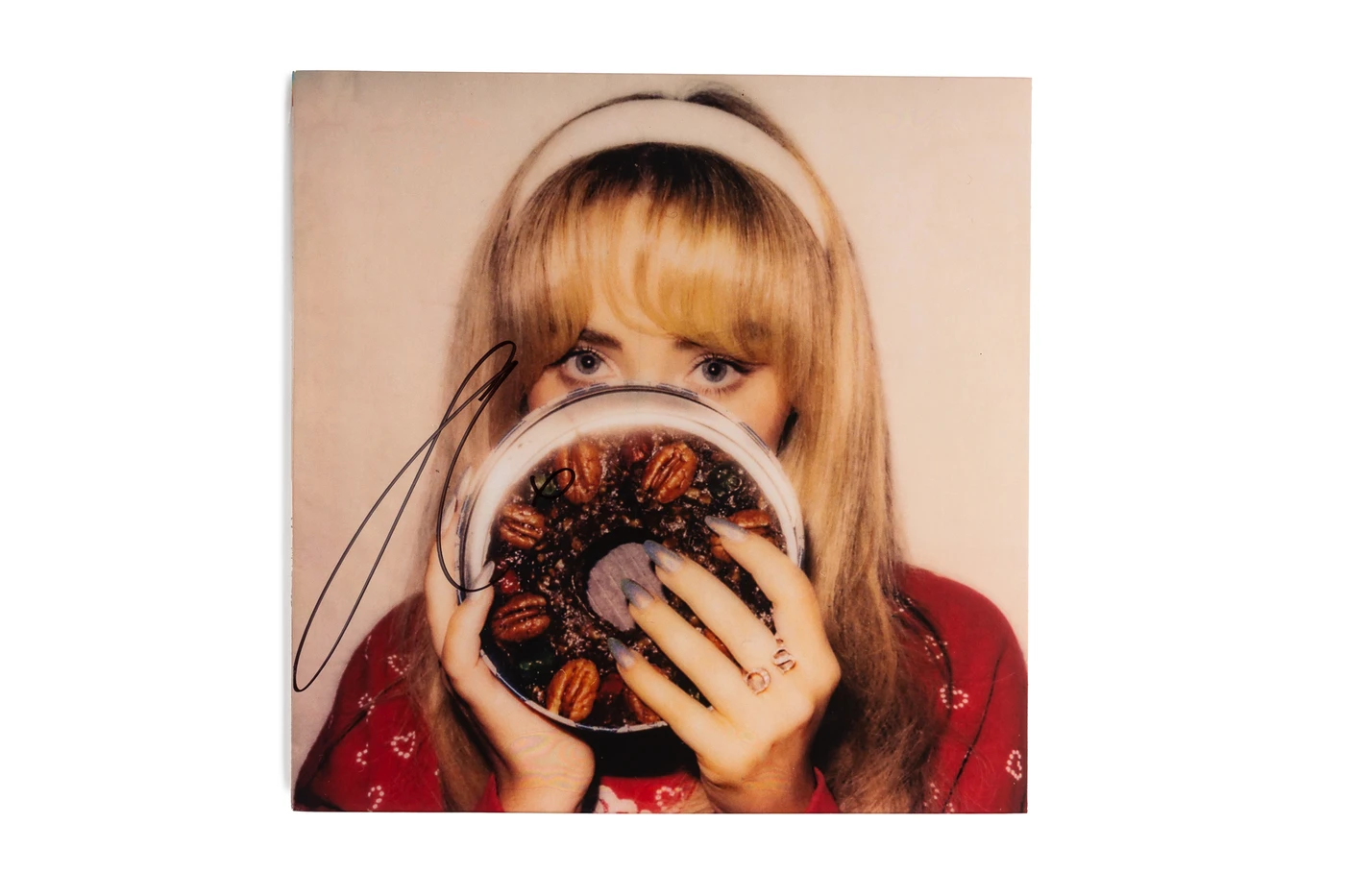 Sabrina Carpenter Signed "Fruitcake" Double LP Insert JSA 