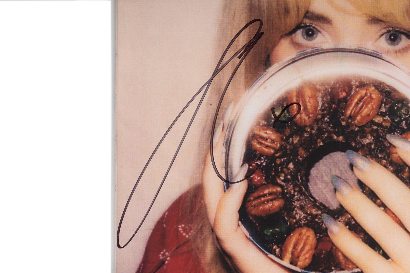 Sabrina Carpenter Signed "Fruitcake" Double LP Insert JSA 