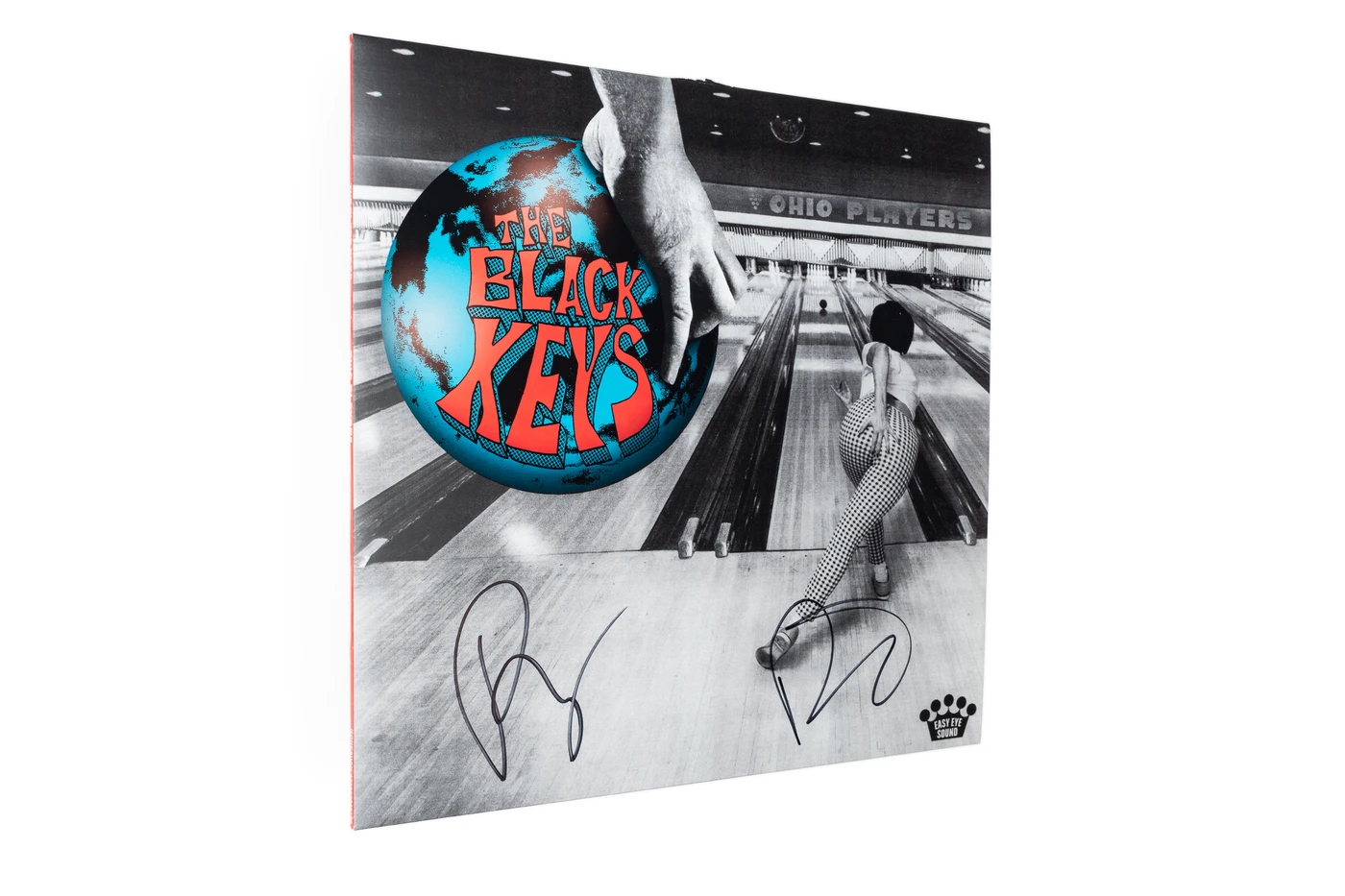 The Black Keys Signed "Ohio Players" LP Cover JSA