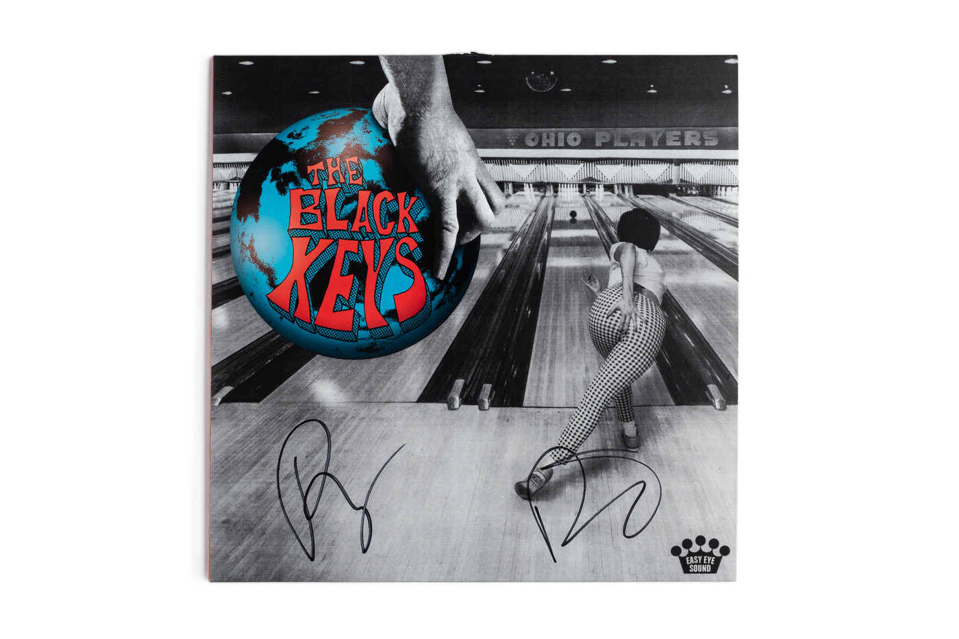 The Black Keys Signed "Ohio Players" LP Cover JSA