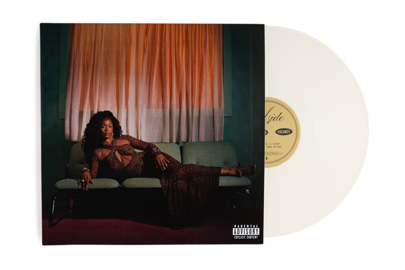 Ari Lennox Signed "Vacancy" Double LP Art Insert JSA