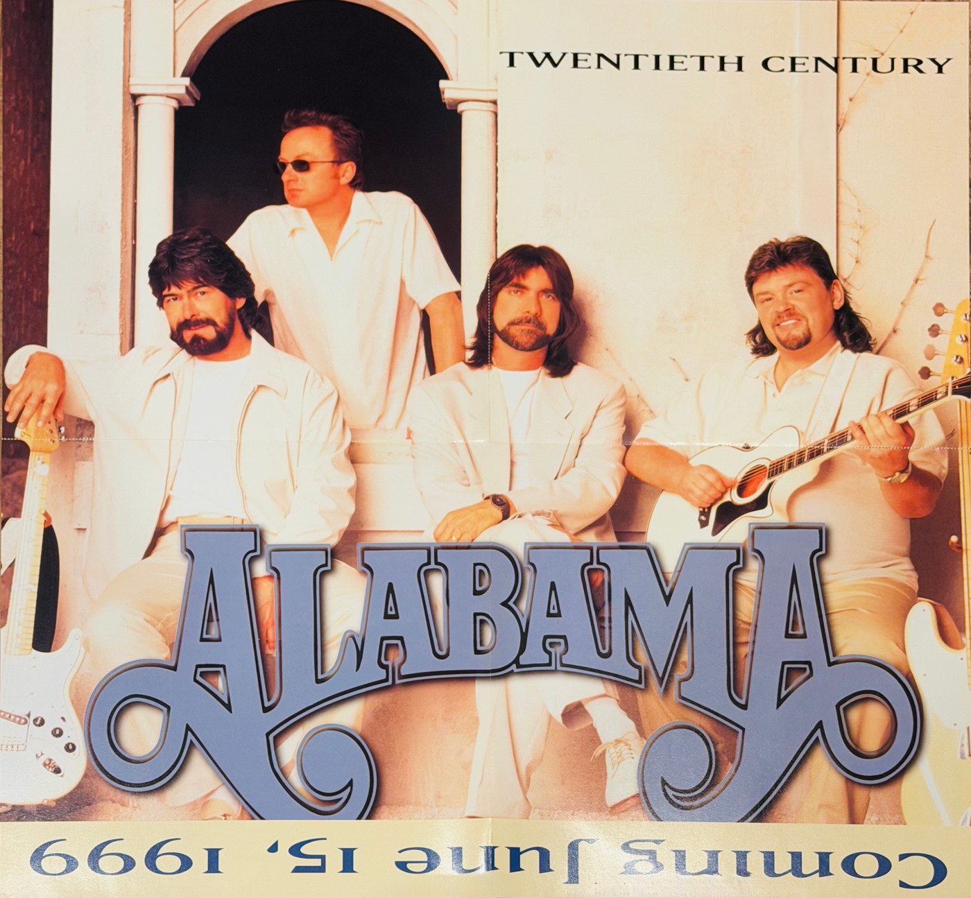 Alabama Signed "Twentieth Century" Promo Flat JSA