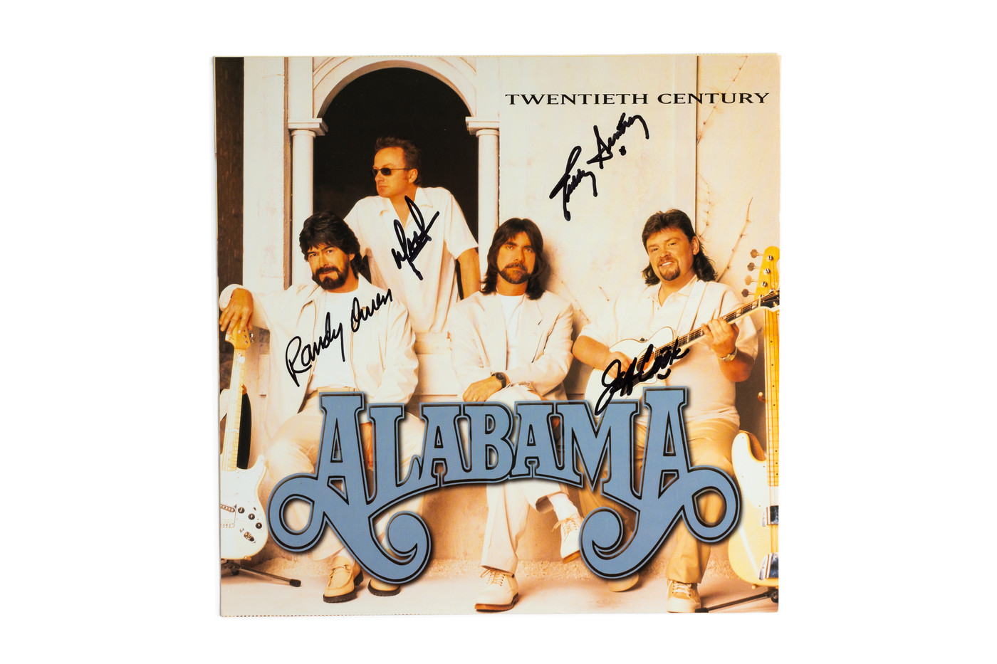 Alabama Signed "Twentieth Century" Promo Flat JSA