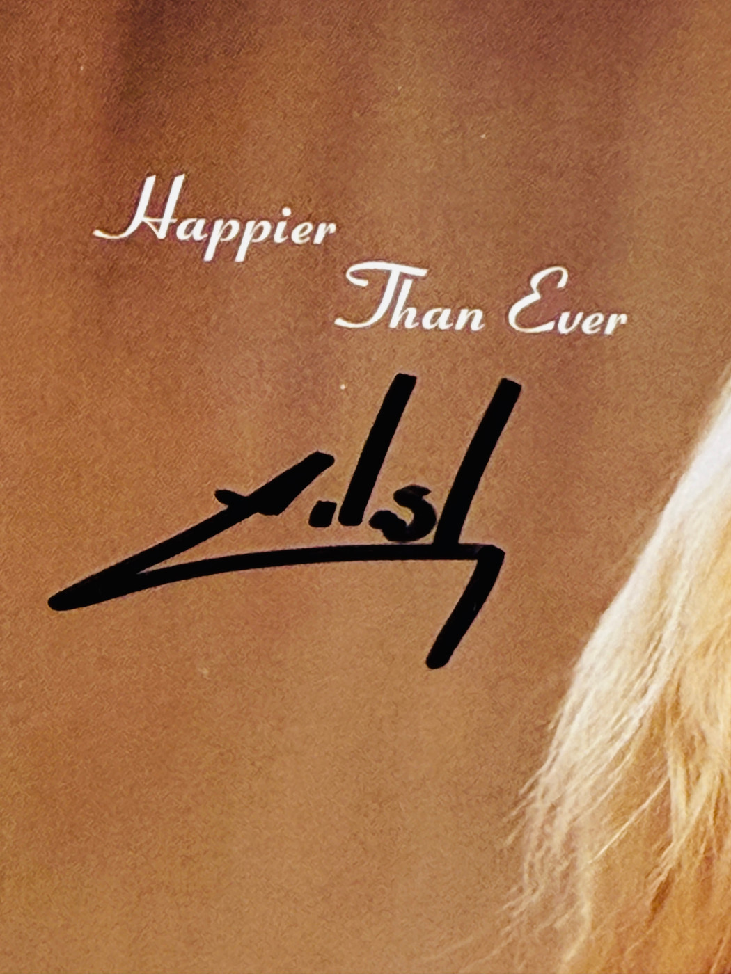 Billie Eilish Signed 