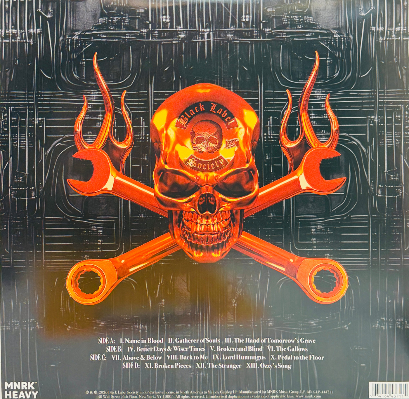 O*A様 【希少】Black Label Society バンド Vintage Black Label Society Signed 