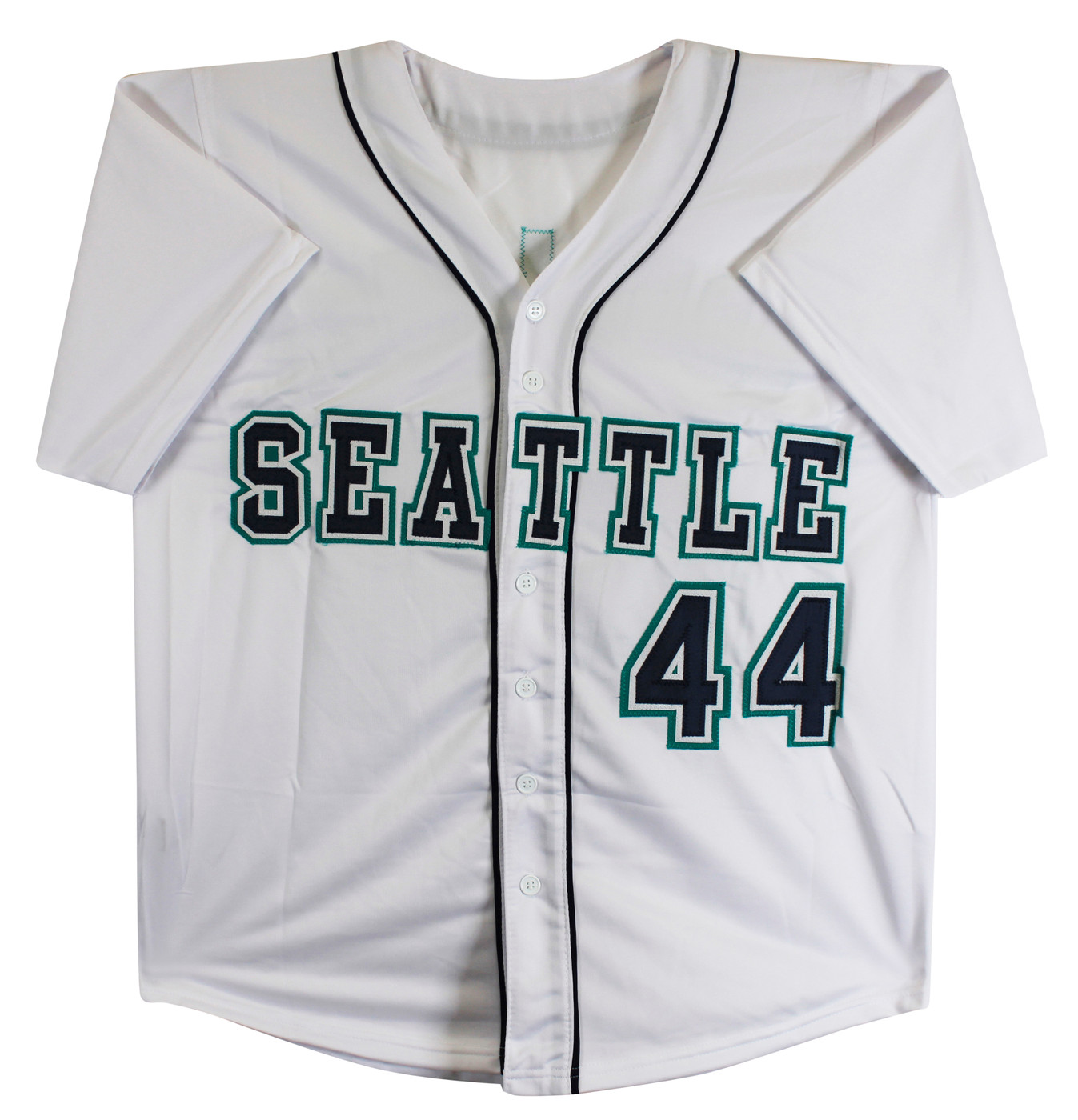 Julio Rodriguez Authentic Signed White Pro Style Jersey