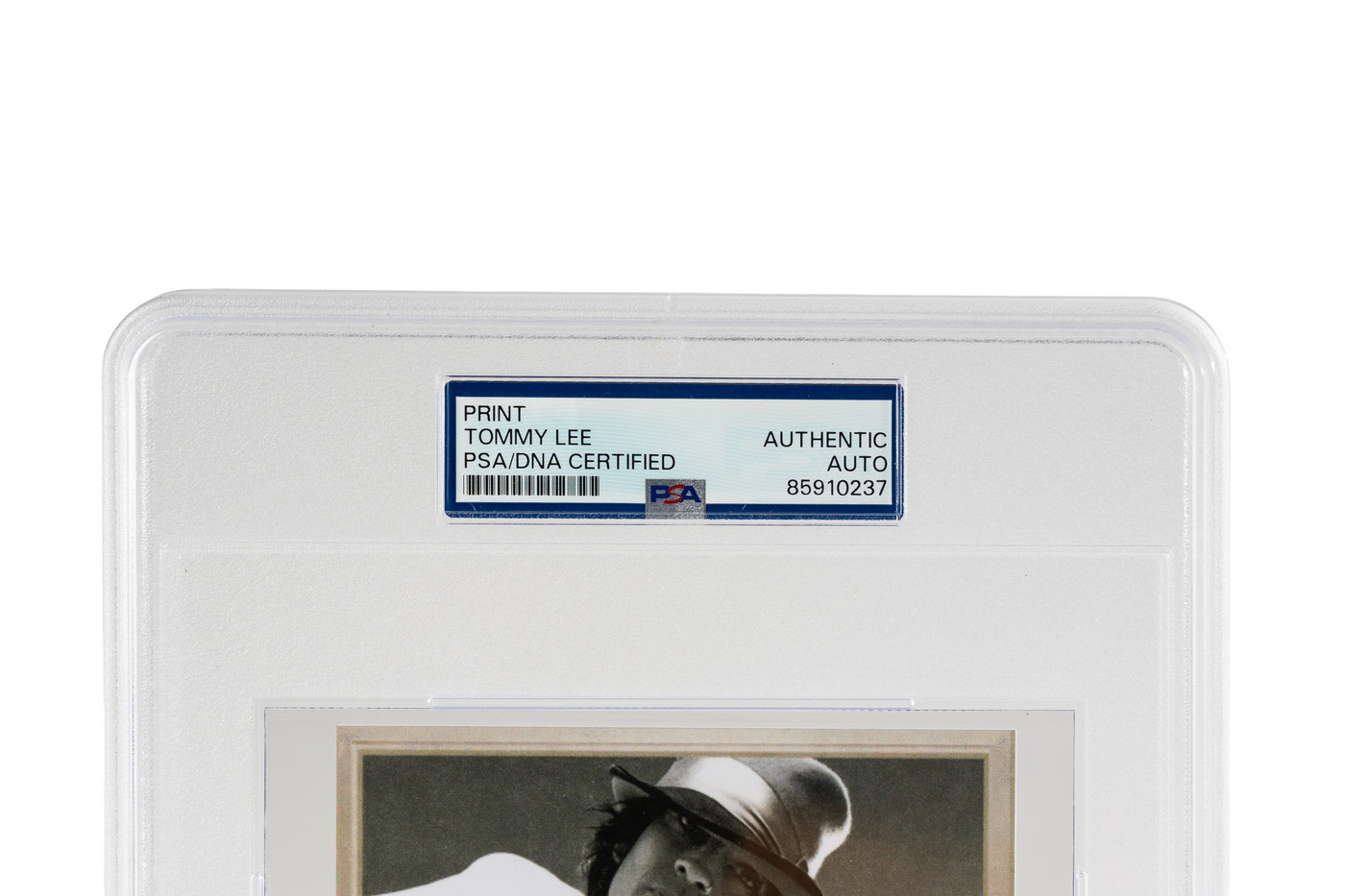 Tommy Lee | PSA Slabbed & Authenticated Bookplate | Premiere Signature Series