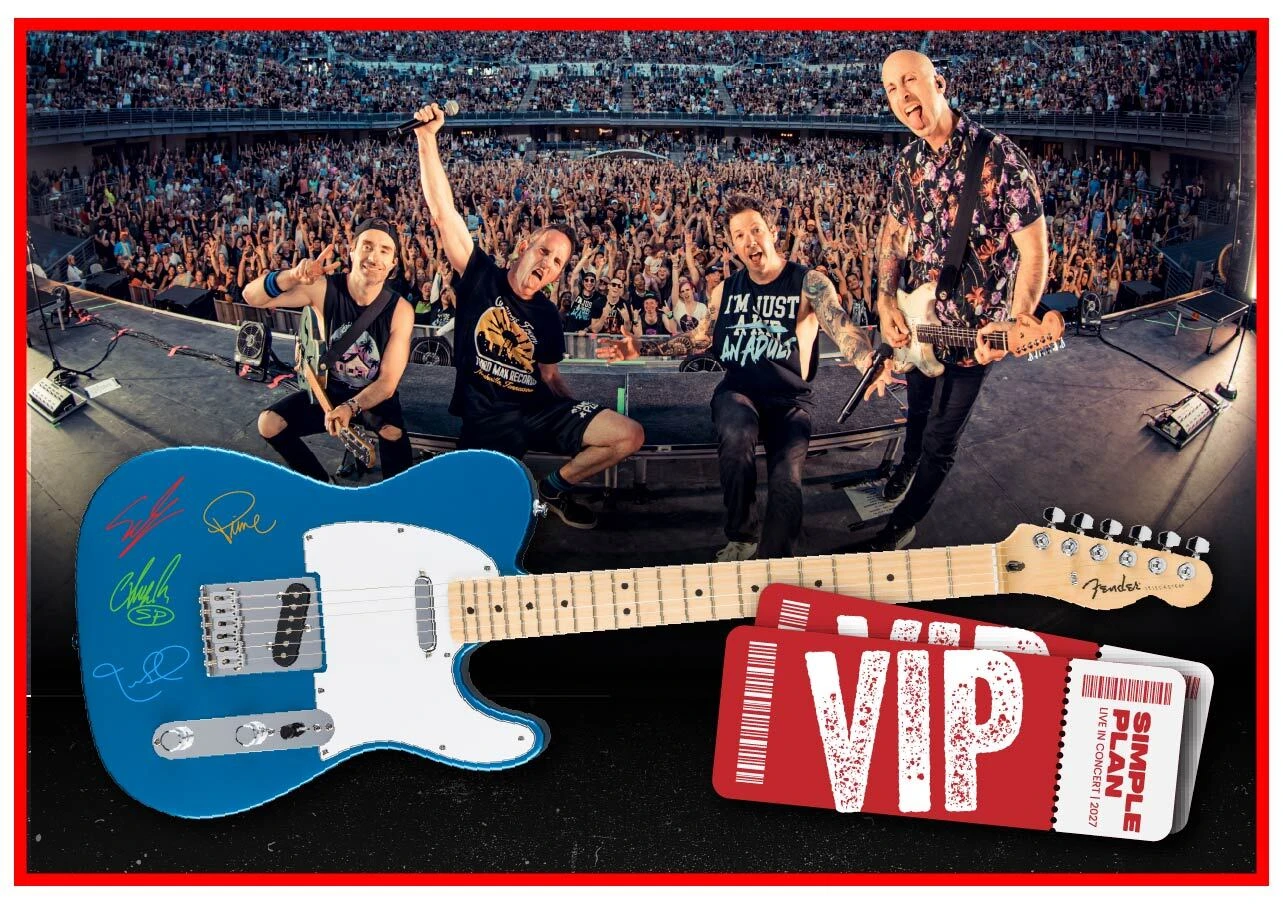 Simple Plan giveaway panel 3