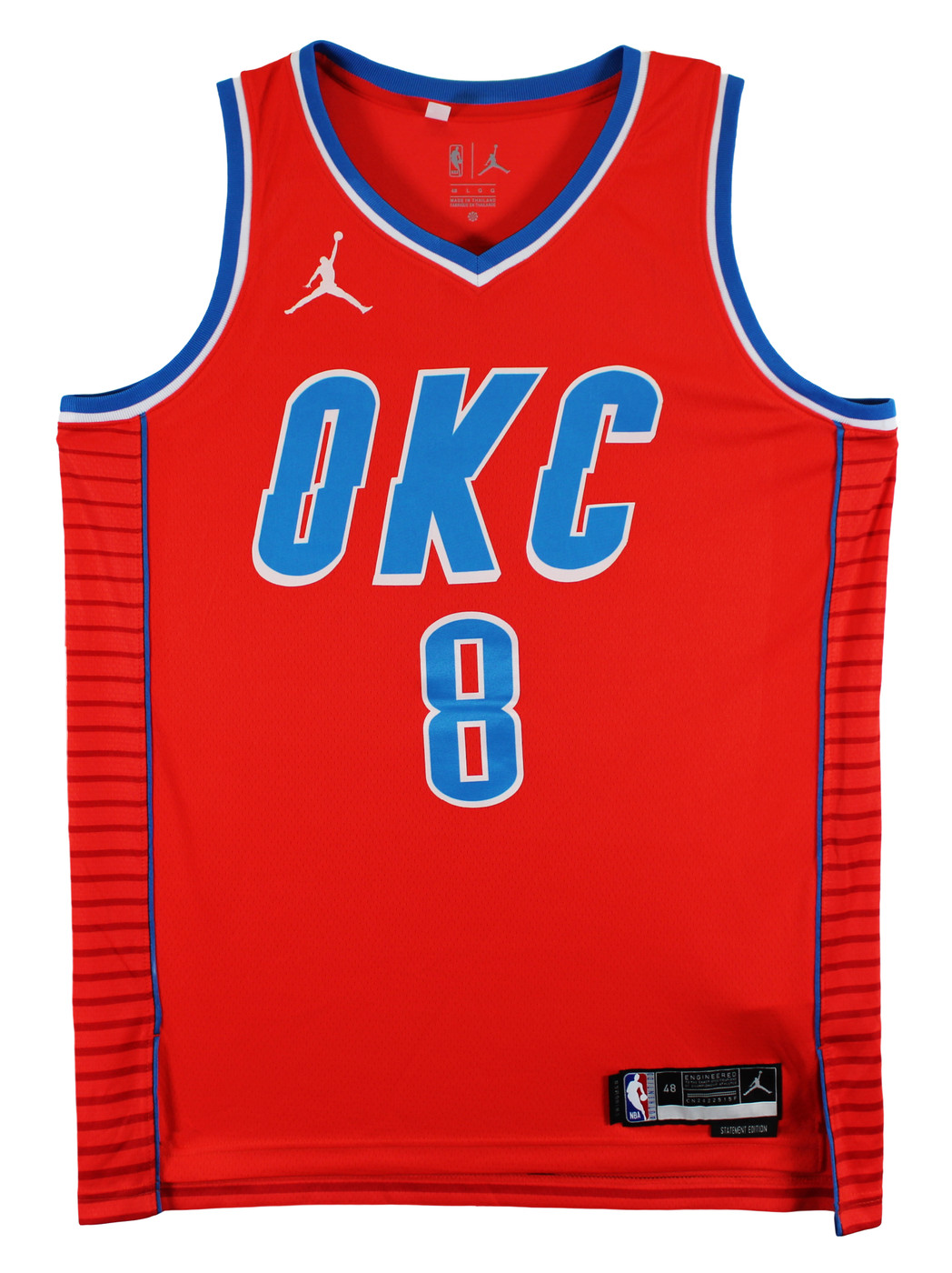 Thunder Jalen Williams Signed Orange Nike Statement Edition Swingman Jersey JSA