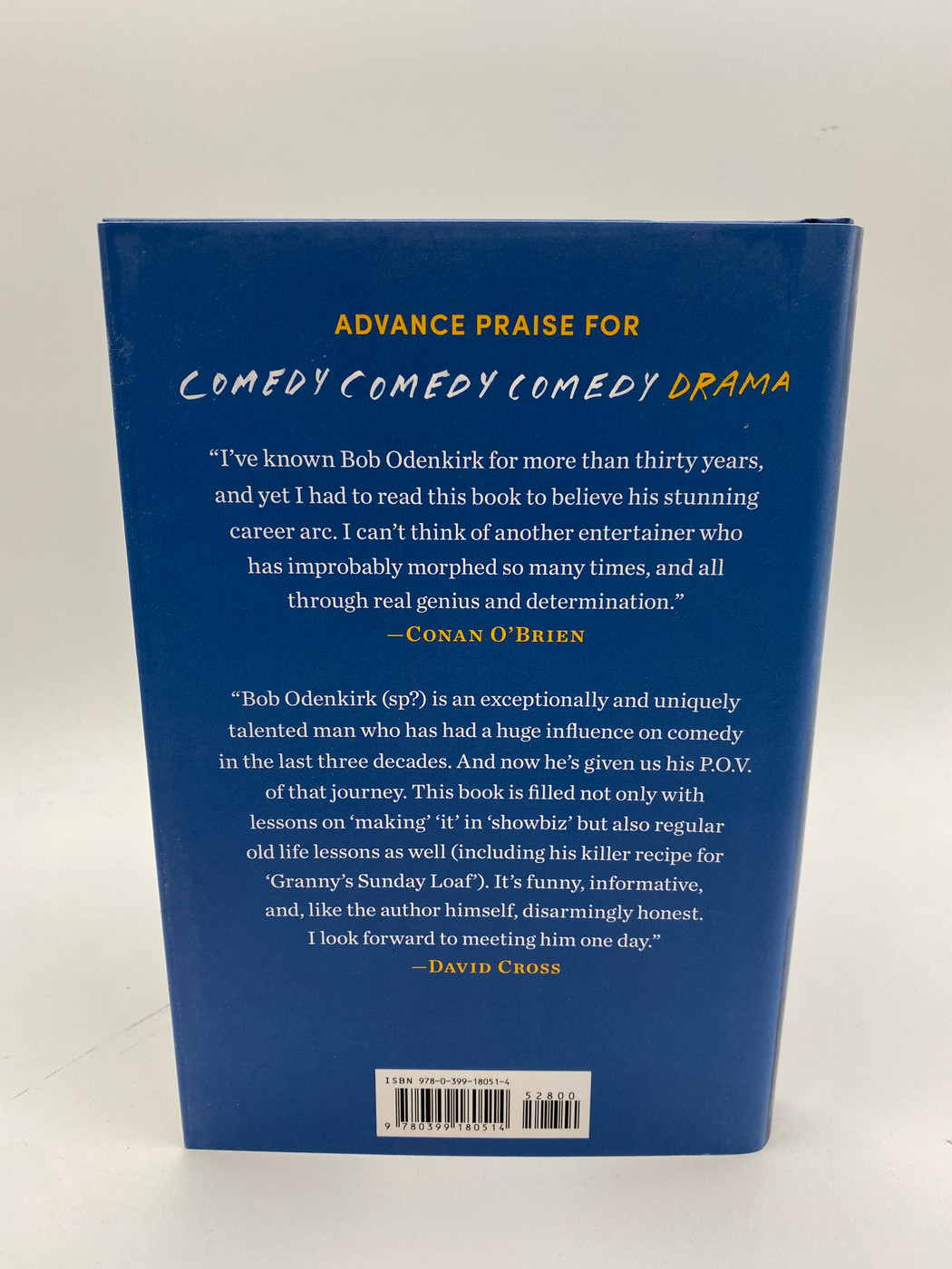 Comedy Comedy Comedy Drama: A Memoir